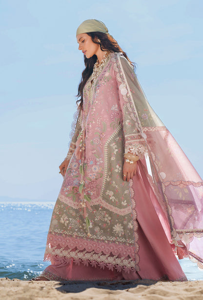 AJR Couture | Evara Luxury Lawn | Niva - Luxury Dress - available at Maria Faisal in UK and USA.