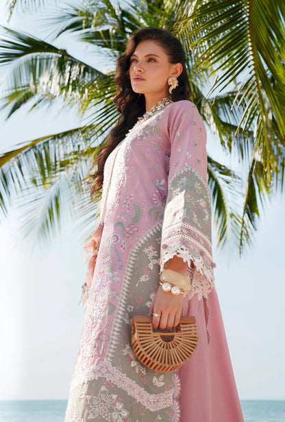 AJR Couture | Evara Luxury Lawn | Niva - Luxury Dress - available at Maria Faisal in UK and USA.