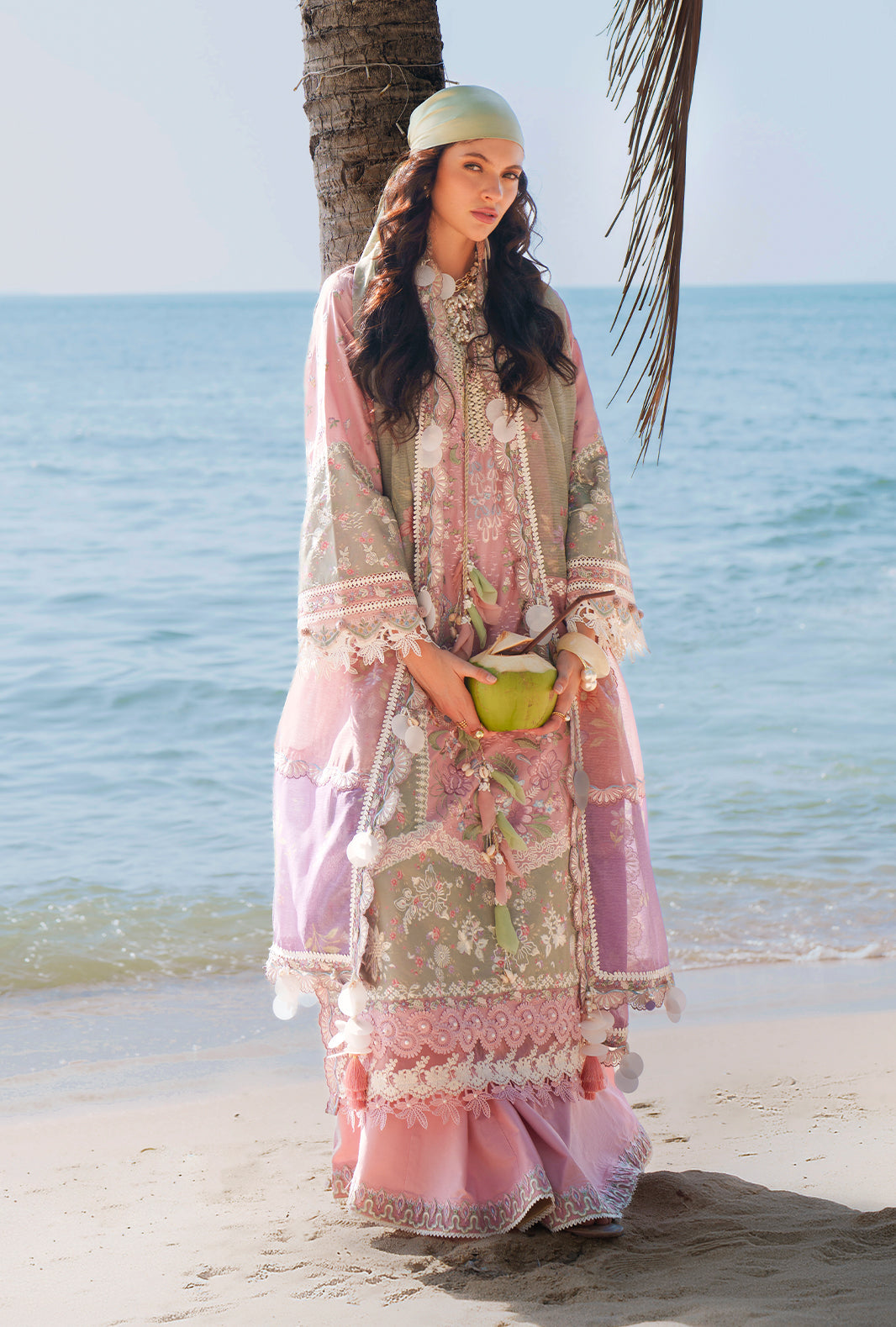 AJR Couture | Evara Luxury Lawn | Niva - Luxury Dress - available at Maria Faisal in UK and USA.