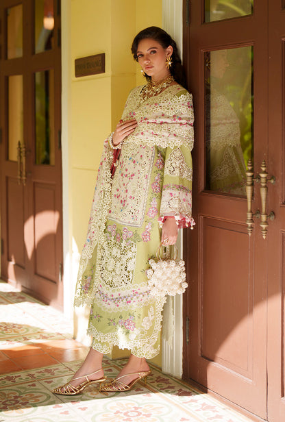 AJR Couture | Evara Luxury Lawn | Alira - Luxury Dress - available at Maria Faisal in UK and USA.