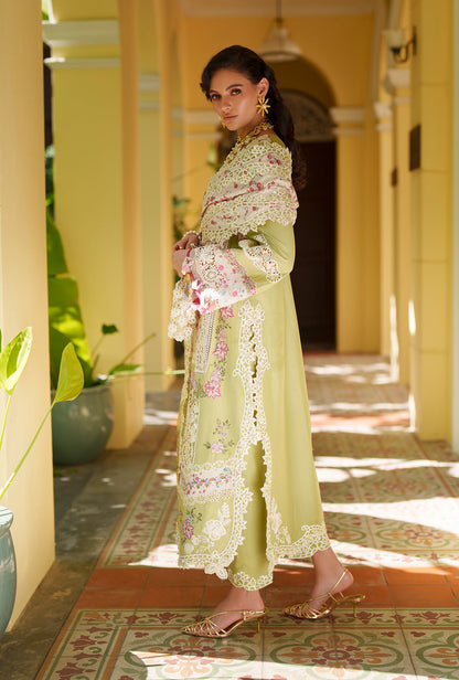 AJR Couture | Evara Luxury Lawn | Alira - Luxury Dress - available at Maria Faisal in UK and USA.