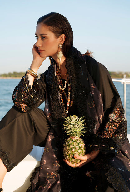 AJR Couture | Evara Luxury Lawn | Riela - Luxury Dress - available at Maria Faisal in UK and USA.