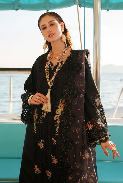 AJR Couture | Evara Luxury Lawn | Riela - Luxury Dress - available at Maria Faisal in UK and USA.