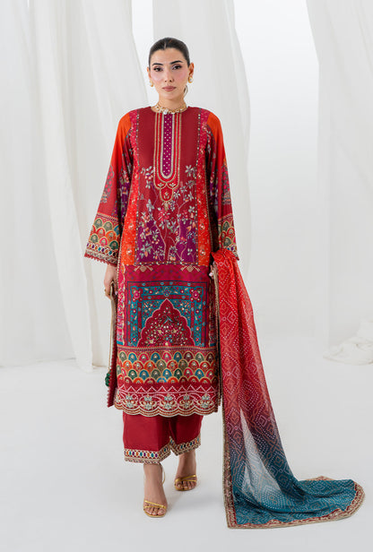 AJR Couture | Luxe Silk 26 | Reve - Luxury Dress - available at Maria Faisal in UK and USA.