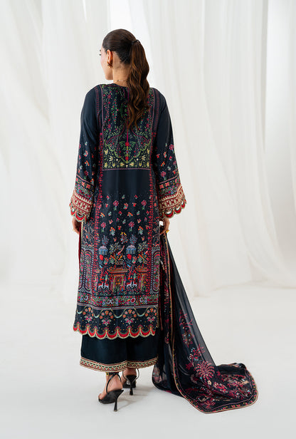 AJR Couture | Luxe Silk 26 | Wren - Luxury Dress - available at Maria Faisal in UK and USA.