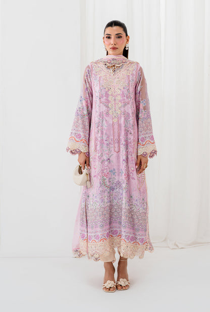 AJR Couture | Luxe Silk 26 | Aela - Luxury Dress - available at Maria Faisal in UK and USA.