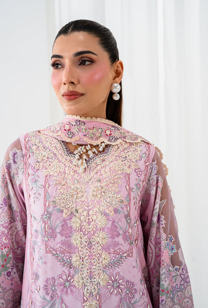 AJR Couture | Luxe Silk 26 | Aela - Luxury Dress - available at Maria Faisal in UK and USA.