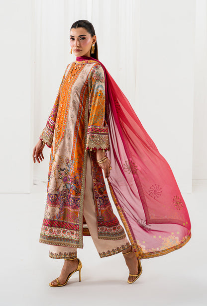 AJR Couture | Luxe Silk 26 | Orla - Luxury Dress - available at Maria Faisal in UK and USA.