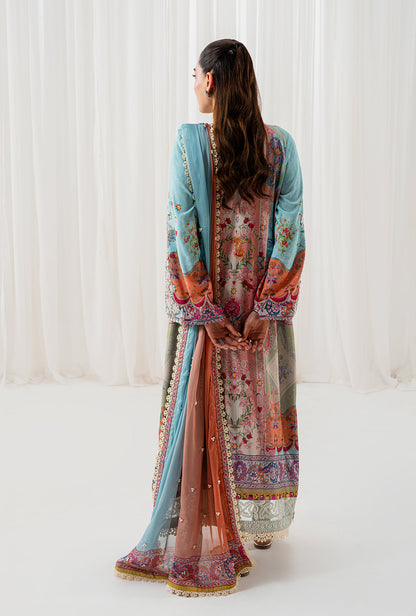 AJR Couture | Luxe Silk 26 | Lyra - Luxury Dress - available at Maria Faisal in UK and USA.