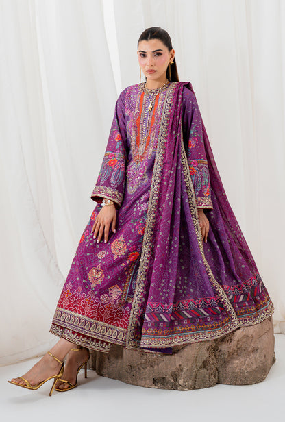 AJR Couture | Luxe Silk 26 | Solis - Luxury Dress - available at Maria Faisal in UK and USA.