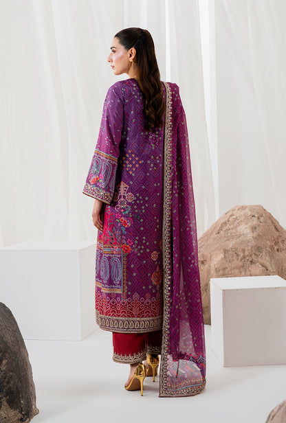 AJR Couture | Luxe Silk 26 | Solis - Luxury Dress - available at Maria Faisal in UK and USA.