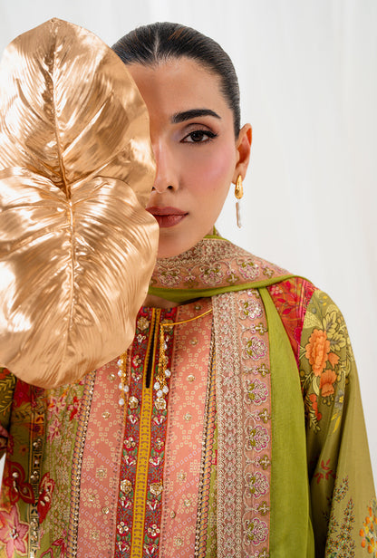 AJR Couture | Luxe Silk 26 | Nyra - Luxury Dress - available at Maria Faisal in UK and USA.