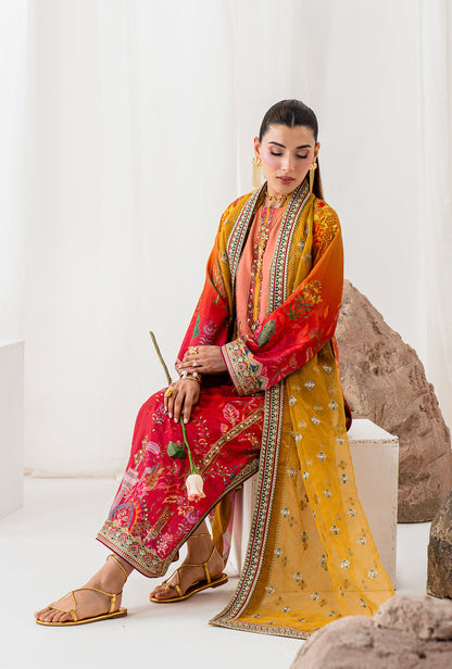 AJR Couture | Luxe Silk 26 | Nova - Luxury Dress - available at Maria Faisal in UK and USA.