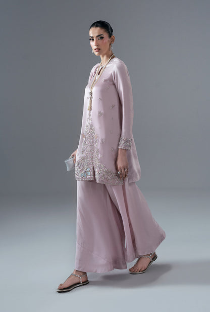 Ajr Couture | Symphony Pret 26 | Rose Quartz - Formal Dress - available at Maria Faisal in UK and USA.