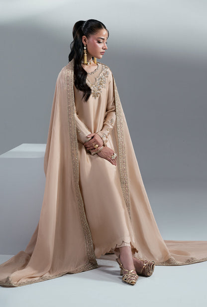 Ajr Couture | Symphony Pret 26 | Amber Glow - Formal Dress - available at Maria Faisal in UK and USA.