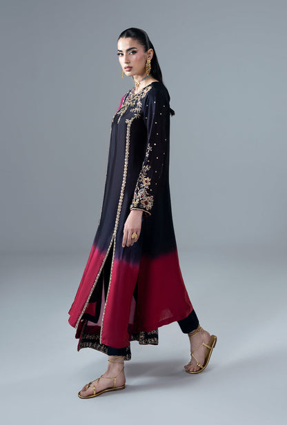 Ajr Couture | Symphony Pret 26 | Scarlet Ruby - Formal Dress - available at Maria Faisal in UK and USA.