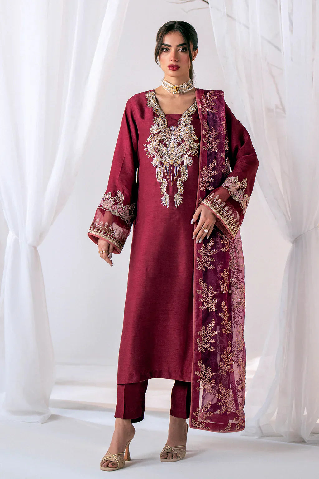 Ajr Couture | Luxe Pret Eid Drop | Starry - Waniyas