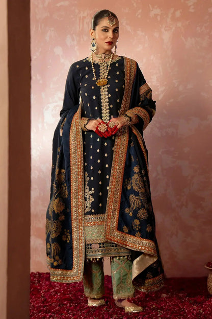 AJR Couture | Mushk The Silk Edit | Khushboo by Maria Faisal - Registered Vendor of : AJR Couture - type : Pakistani Designer Dress - 100% original wedding dresses