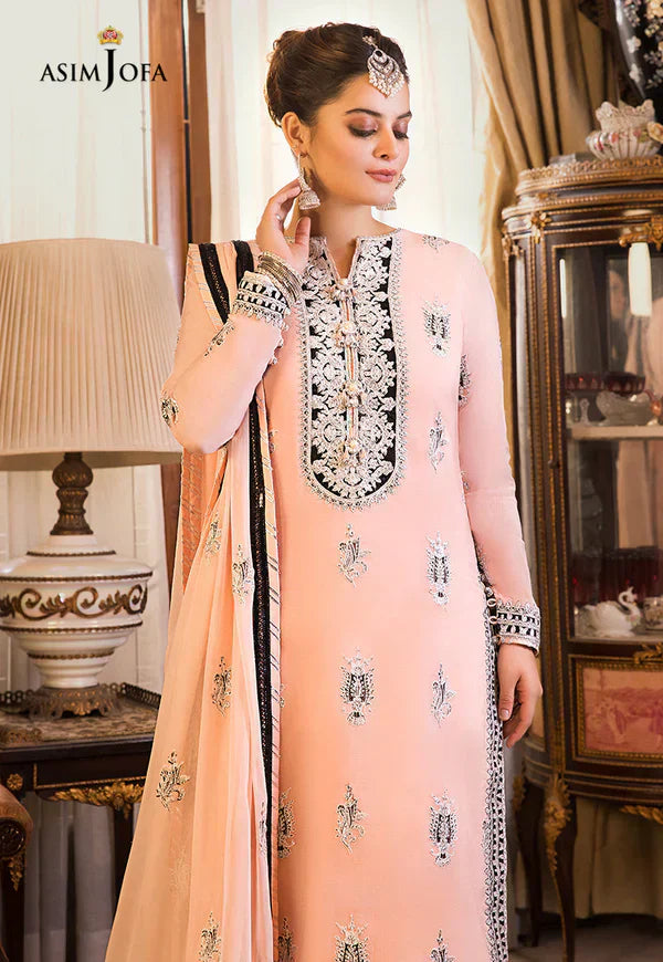 Asim Jofa | Nuri Mahroo | AJSM 10 - Pakistani Dress - Maria Faisal