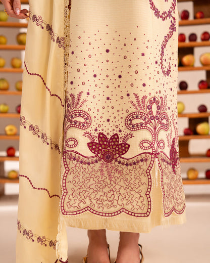 Parishay | Veranda Winters 26 |VR-03 - Luxury Dress - available at Maria Faisal in UK and USA.