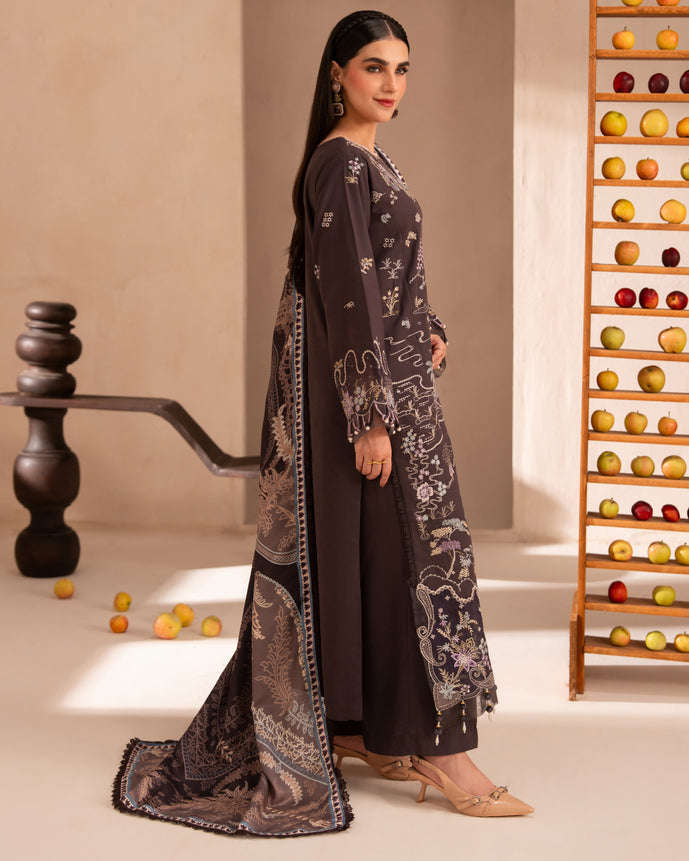 Parishay | Veranda Winters 26 |VR-09 - Luxury Dress - available at Maria Faisal in UK and USA.