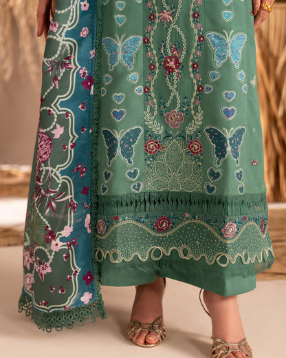 Parishay | Veranda Winters 26 |VR-15 - Luxury Dress - available at Maria Faisal in UK and USA.