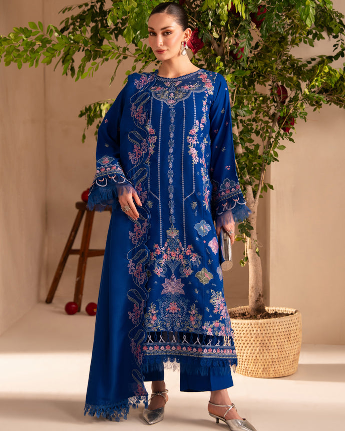 Parishay | Veranda Winters 26 |VR-13 - Luxury Dress - available at Maria Faisal in UK and USA.