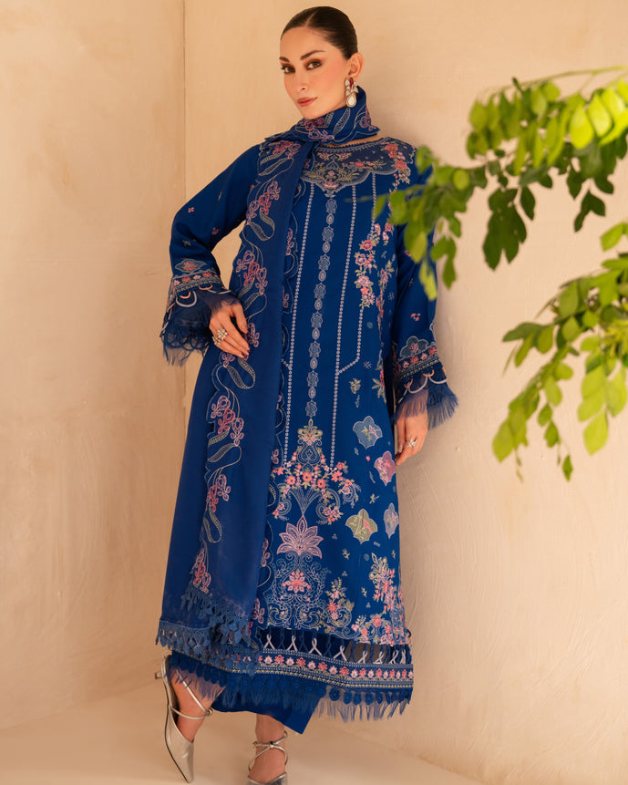 Parishay | Veranda Winters 26 |VR-13 - Luxury Dress - available at Maria Faisal in UK and USA.
