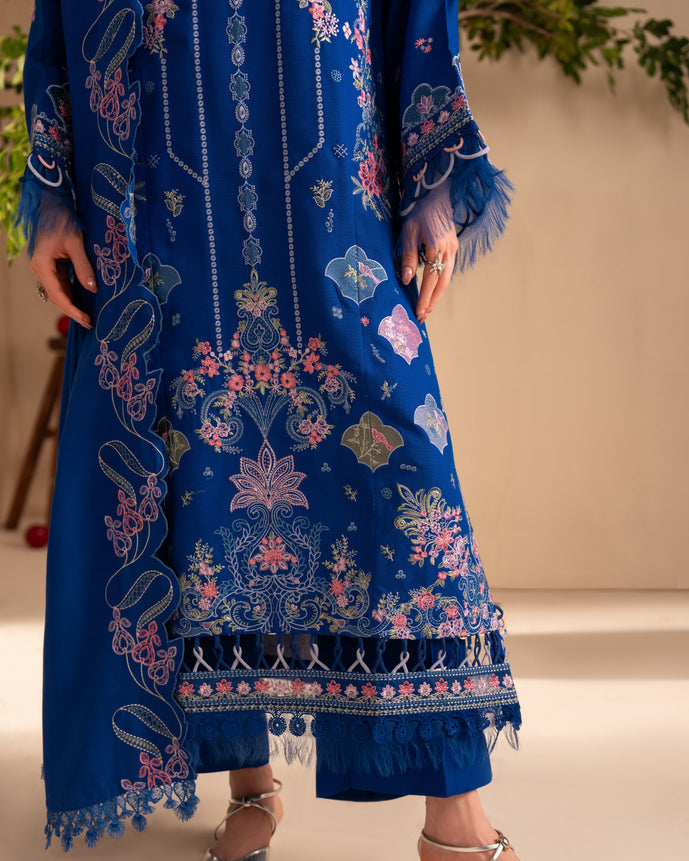Parishay | Veranda Winters 26 |VR-13 - Luxury Dress - available at Maria Faisal in UK and USA.