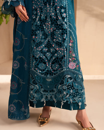 Parishay | Veranda Winters 26 | VR-07 - Luxury Dress - available at Maria Faisal in UK and USA.
