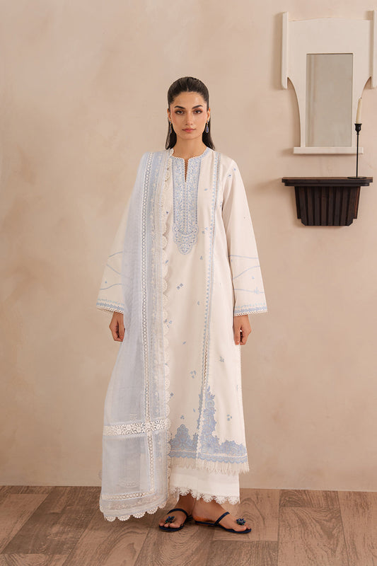 Afrozeh | Muted Muse 26 | Pearl - Luxury Dress - available at Maria Faisal in UK and USA.