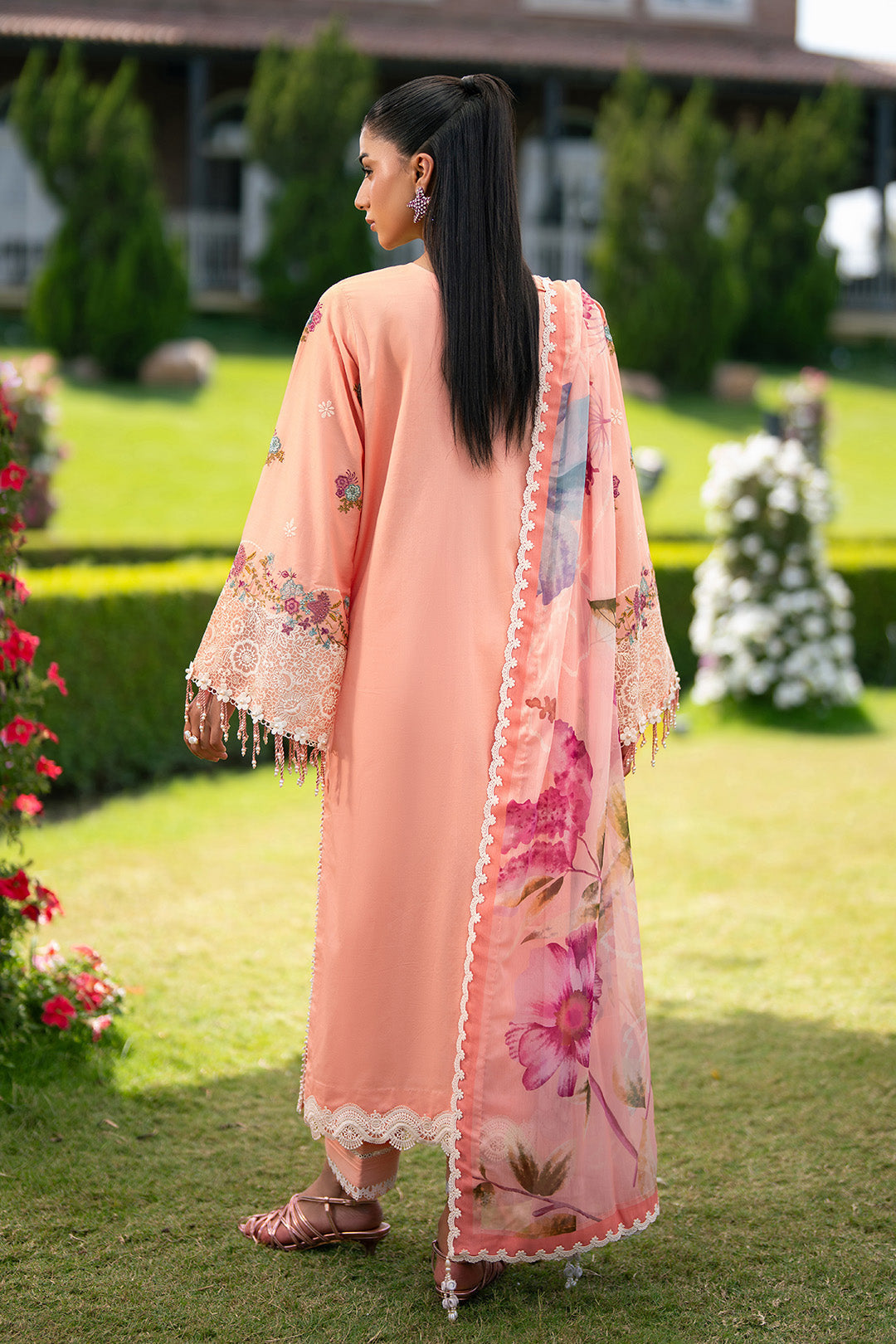 Alizeh | Printed Lawn | AF-EL-7072-Eva - Casual Dress - available at Maria Faisal in UK and USA.