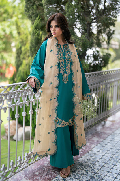 Alizeh | Printed Lawn | AF-EL-7074-Arctic - Casual Dress - available at Maria Faisal in UK and USA.