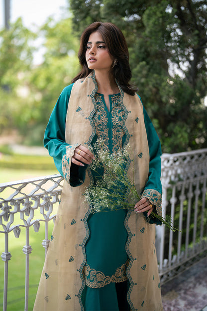 Alizeh | Printed Lawn | AF-EL-7074-Arctic - Casual Dress - available at Maria Faisal in UK and USA.