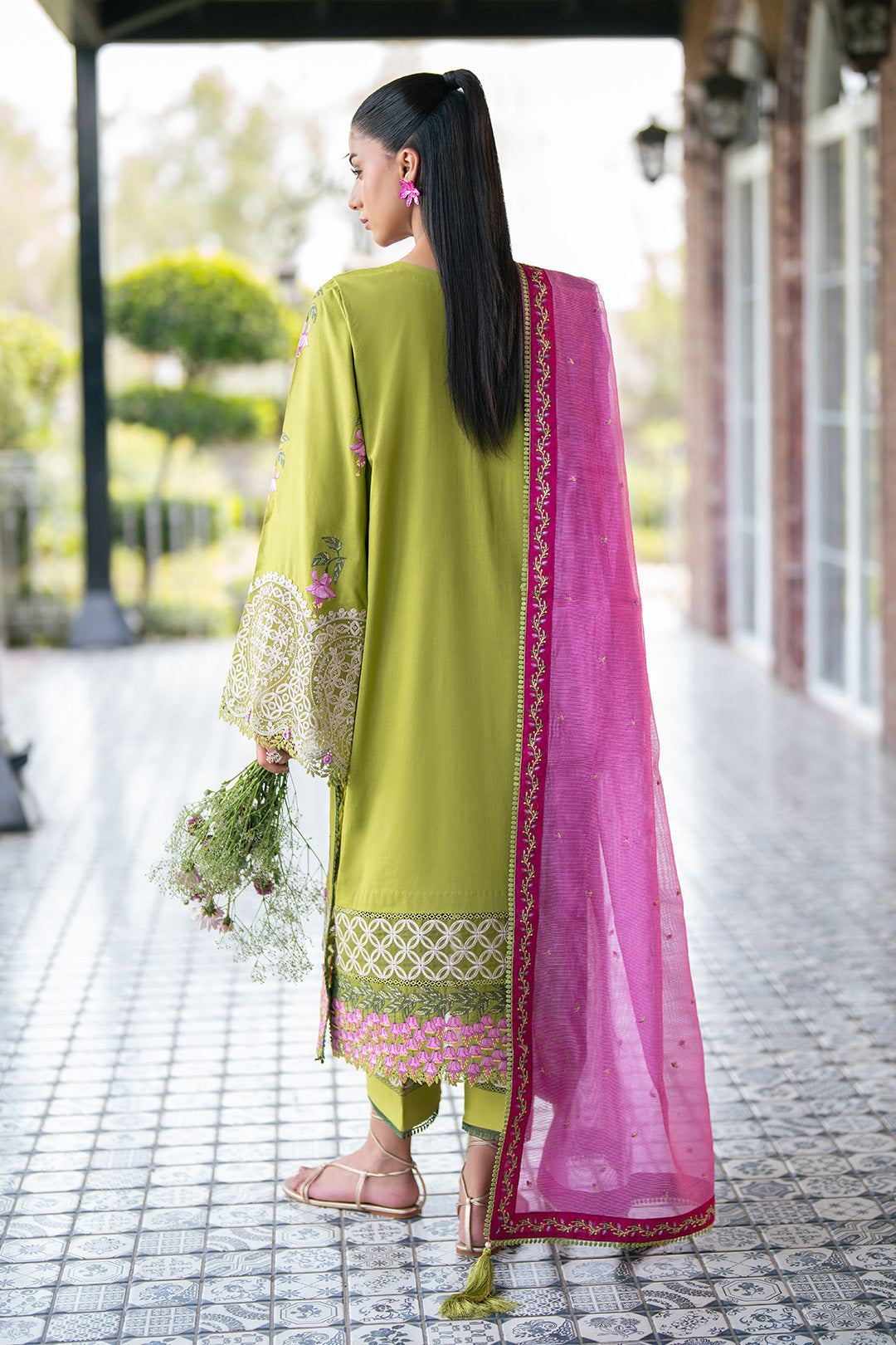 Alizeh | Printed Lawn | AF-EL-7073-Summer - Casual Dress - available at Maria Faisal in UK and USA.