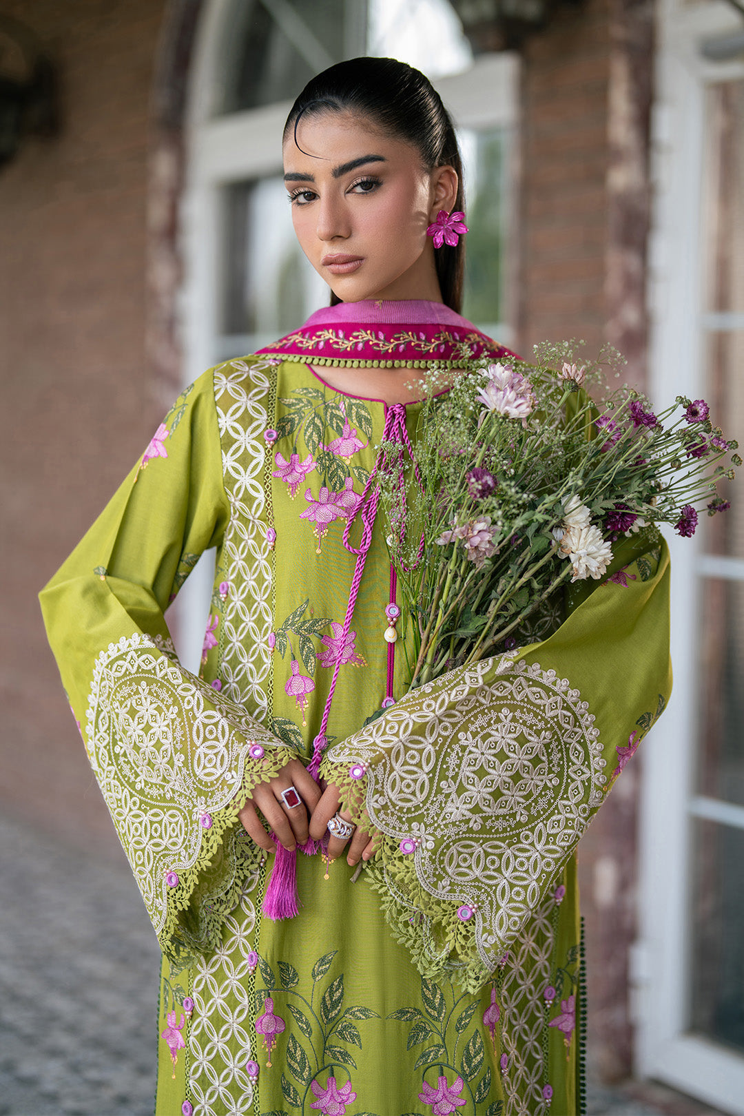 Alizeh | Printed Lawn | AF-EL-7073-Summer - Casual Dress - available at Maria Faisal in UK and USA.