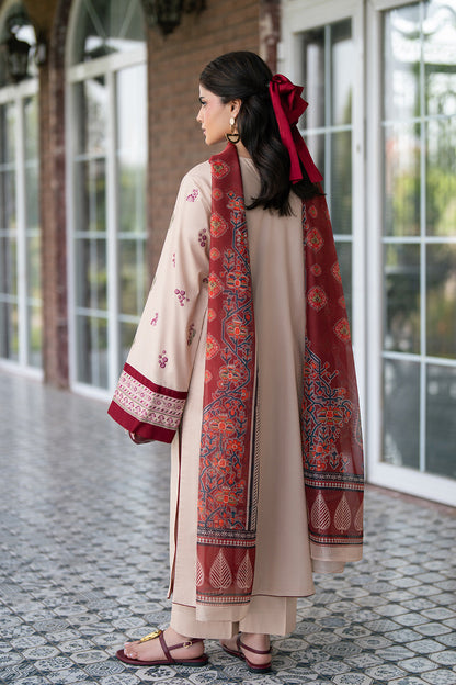 Alizeh | Printed Lawn | AF-EL-7078-Tan - Casual Dress - available at Maria Faisal in UK and USA.