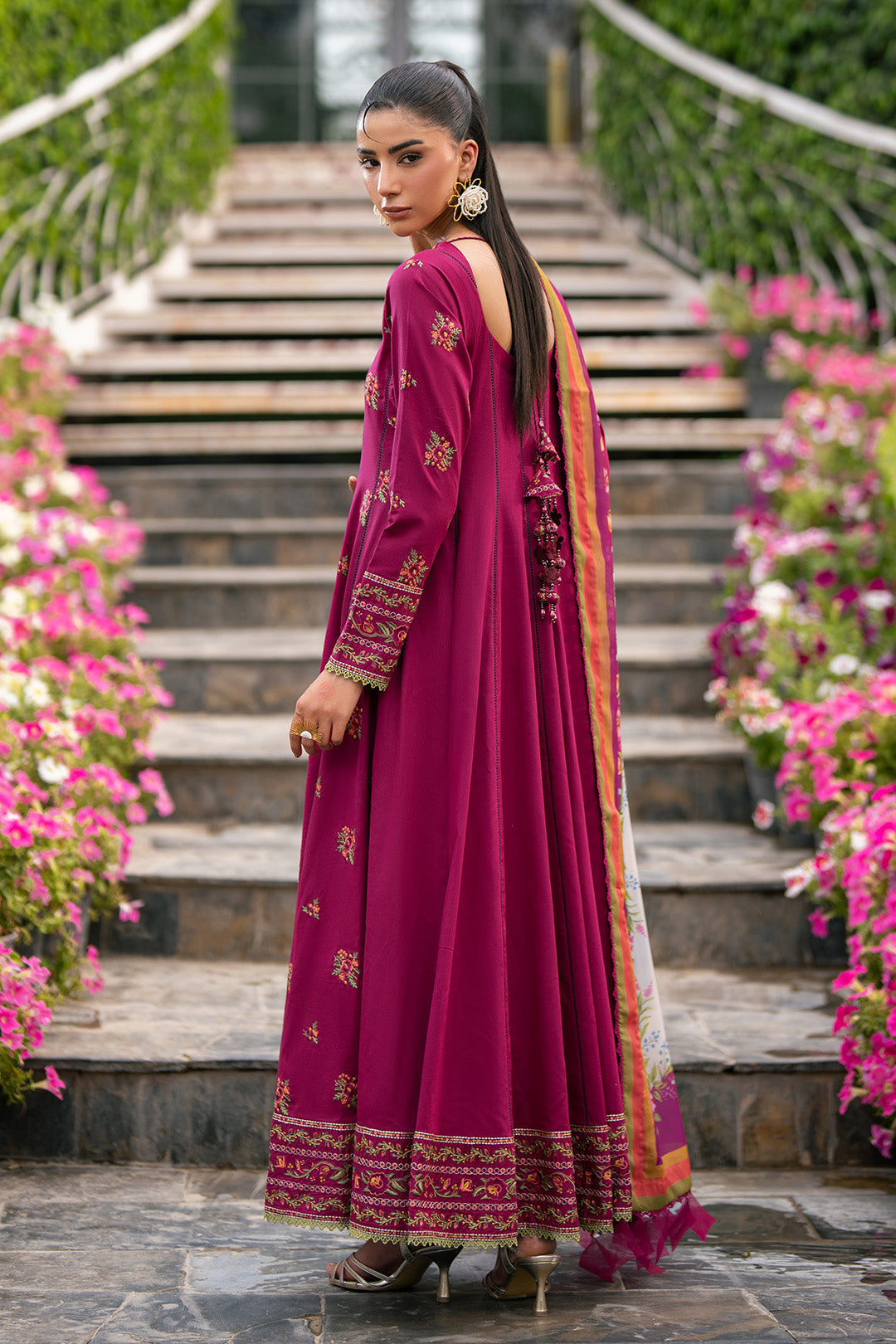 Alizeh | Printed Lawn | AF-EL-7070-Riya - Casual Dress - available at Maria Faisal in UK and USA.
