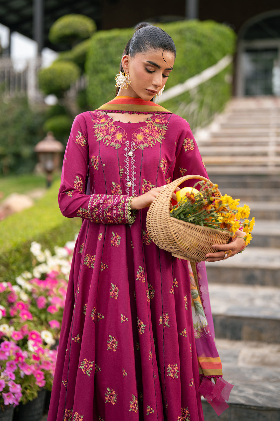 Alizeh | Printed Lawn | AF-EL-7070-Riya - Casual Dress - available at Maria Faisal in UK and USA.