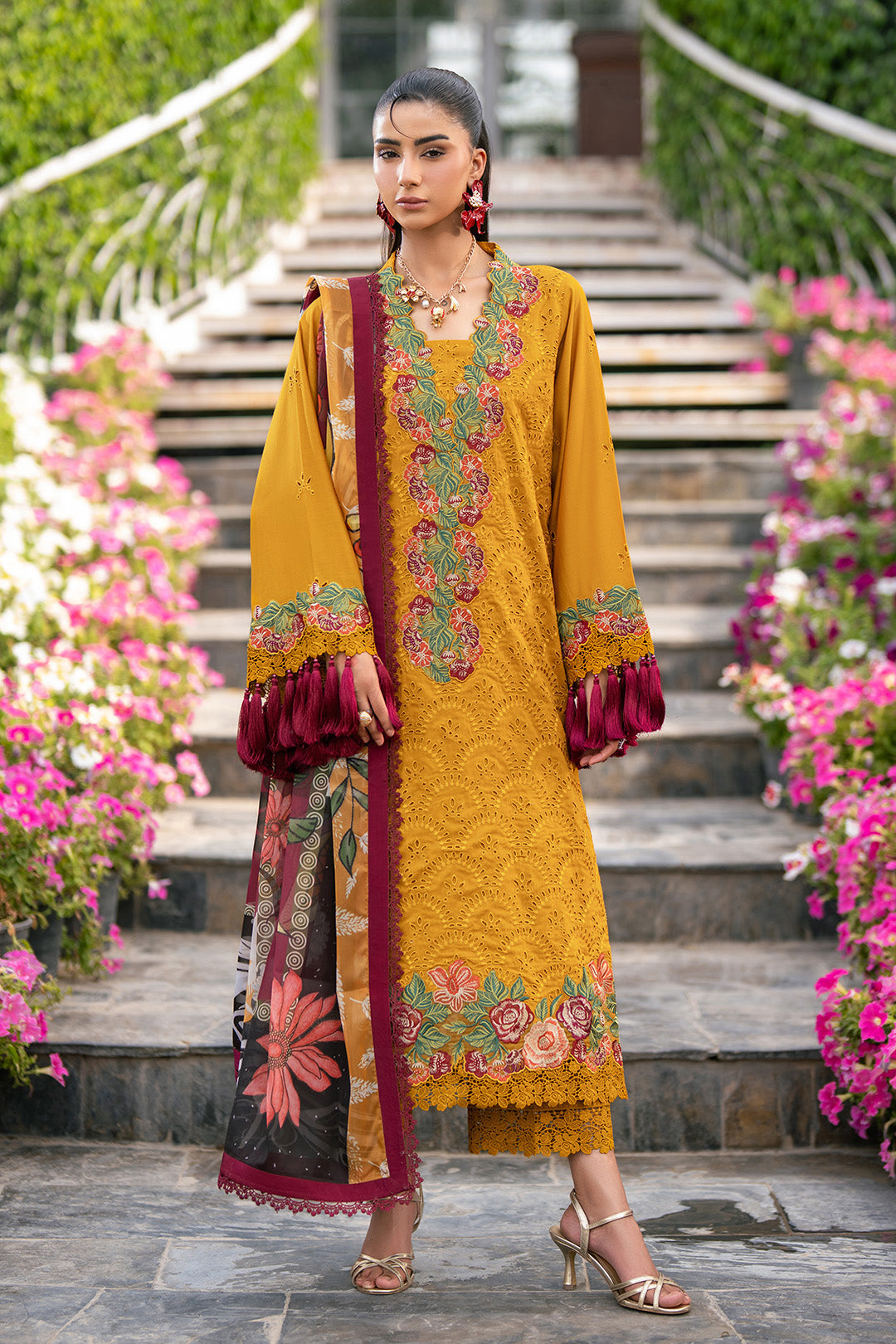 Alizeh | Printed Lawn | AF-EL-7068-BLISS - Casual Dress - available at Maria Faisal in UK and USA.
