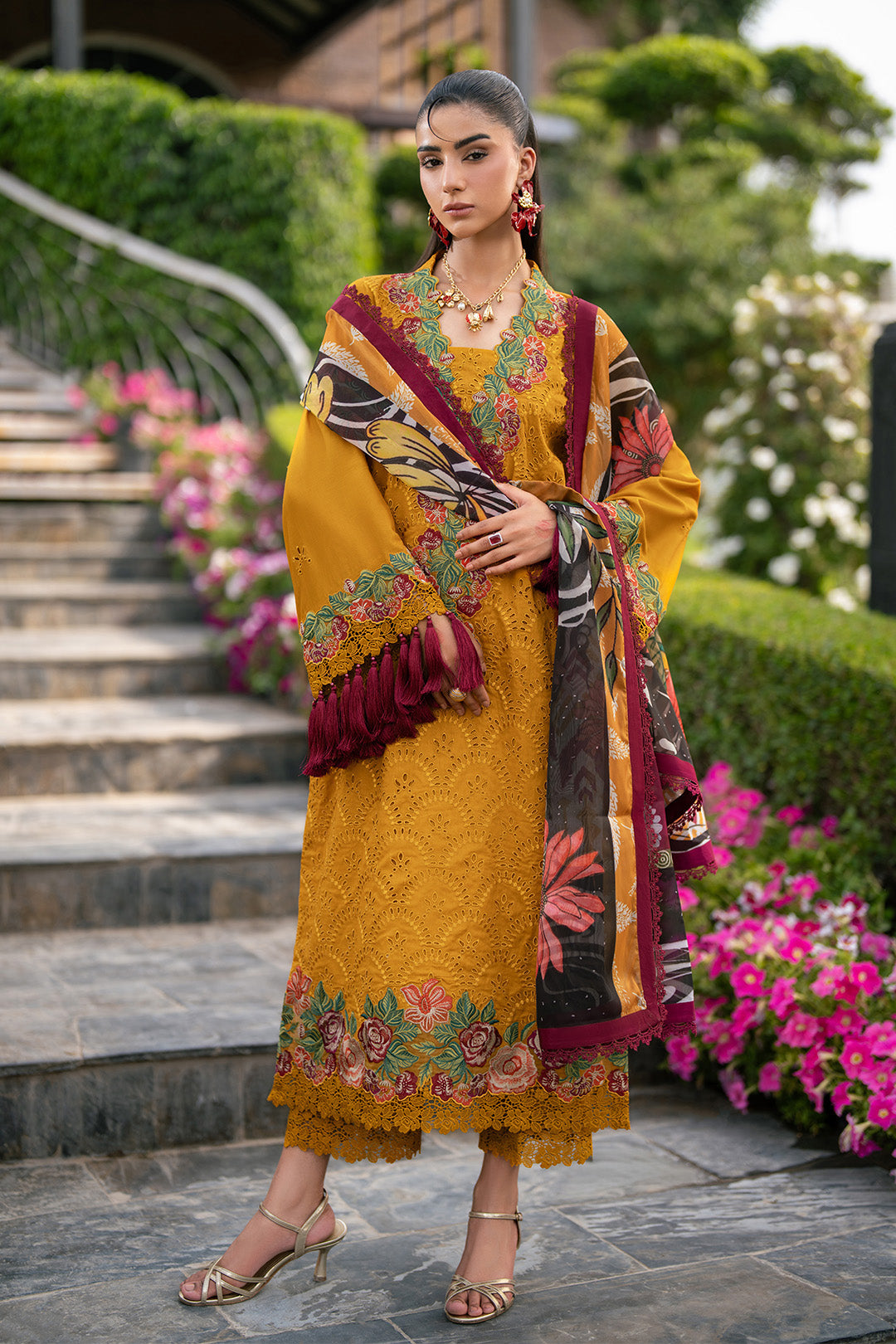 Alizeh | Printed Lawn | AF-EL-7068-BLISS - Casual Dress - available at Maria Faisal in UK and USA.