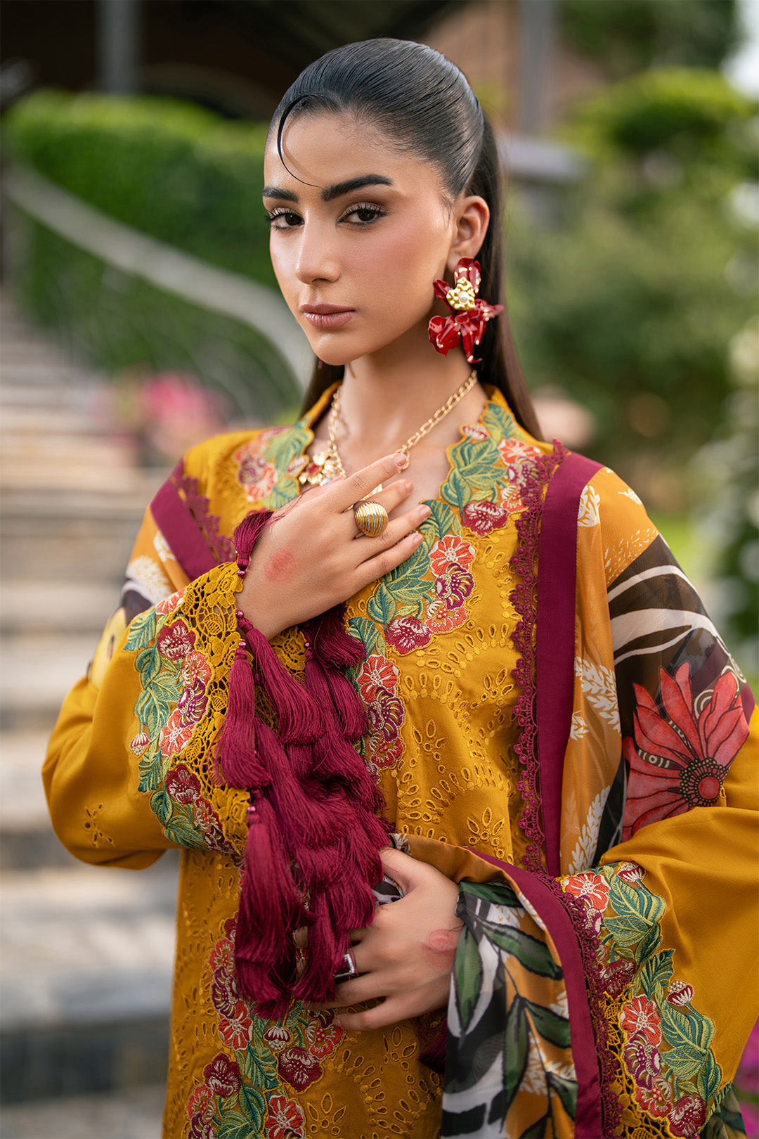 Alizeh | Printed Lawn | AF-EL-7068-BLISS - Casual Dress - available at Maria Faisal in UK and USA.