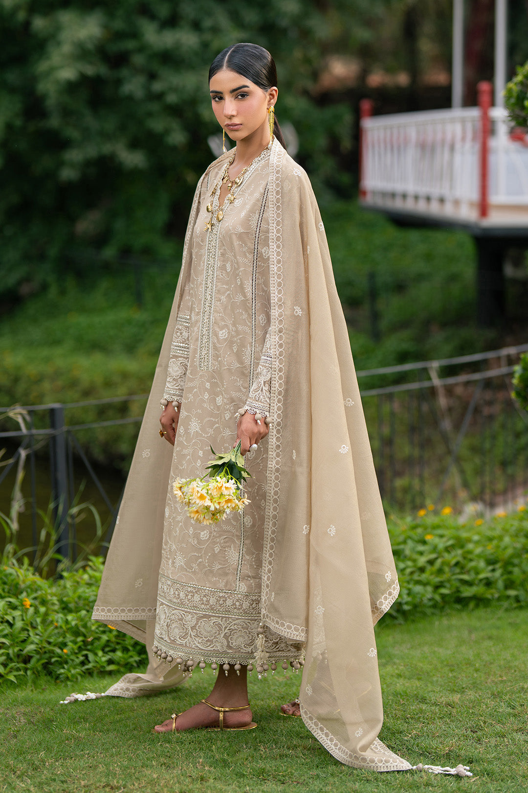 Alizeh | Printed Lawn | AF-EL-7069-Drape - Casual Dress - available at Maria Faisal in UK and USA.