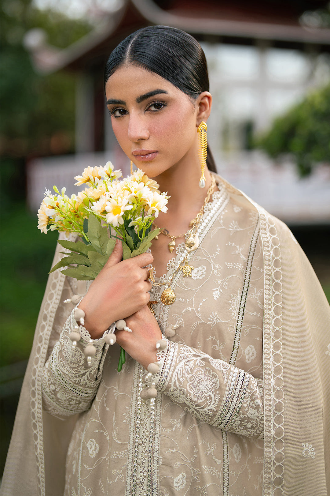Alizeh | Printed Lawn | AF-EL-7069-Drape - Casual Dress - available at Maria Faisal in UK and USA.