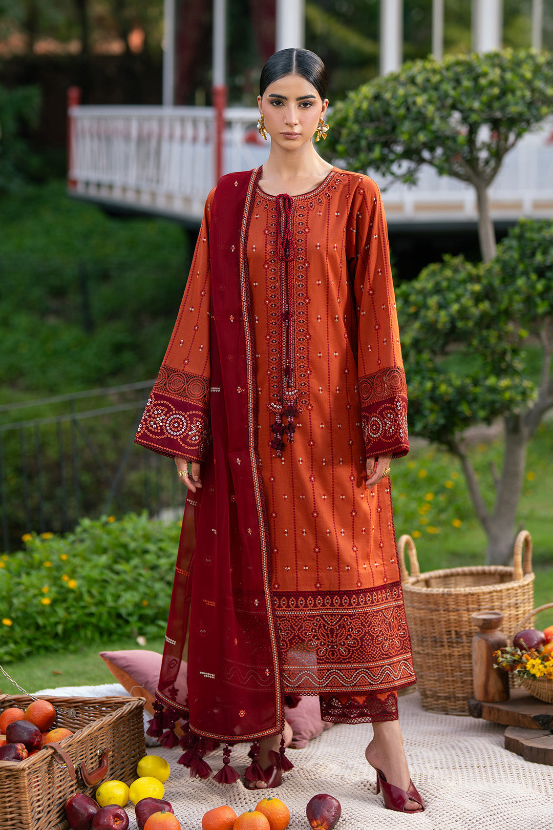 Alizeh | Printed Lawn | AF-EL-7066-Kaya - Casual Dress - available at Maria Faisal in UK and USA.