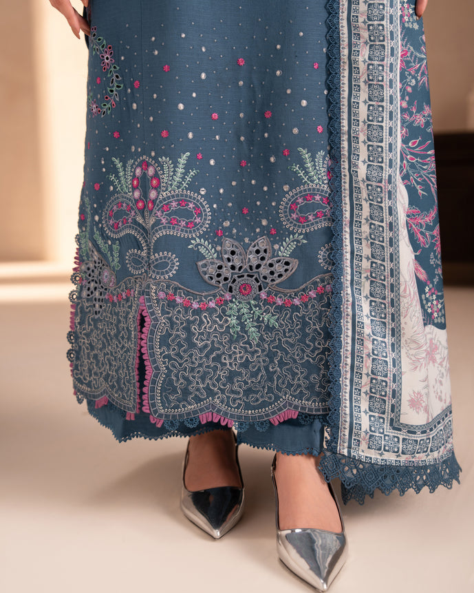 Parishay | Veranda Winters 26 | VR-04 - Luxury Dress - available at Maria Faisal in UK and USA.