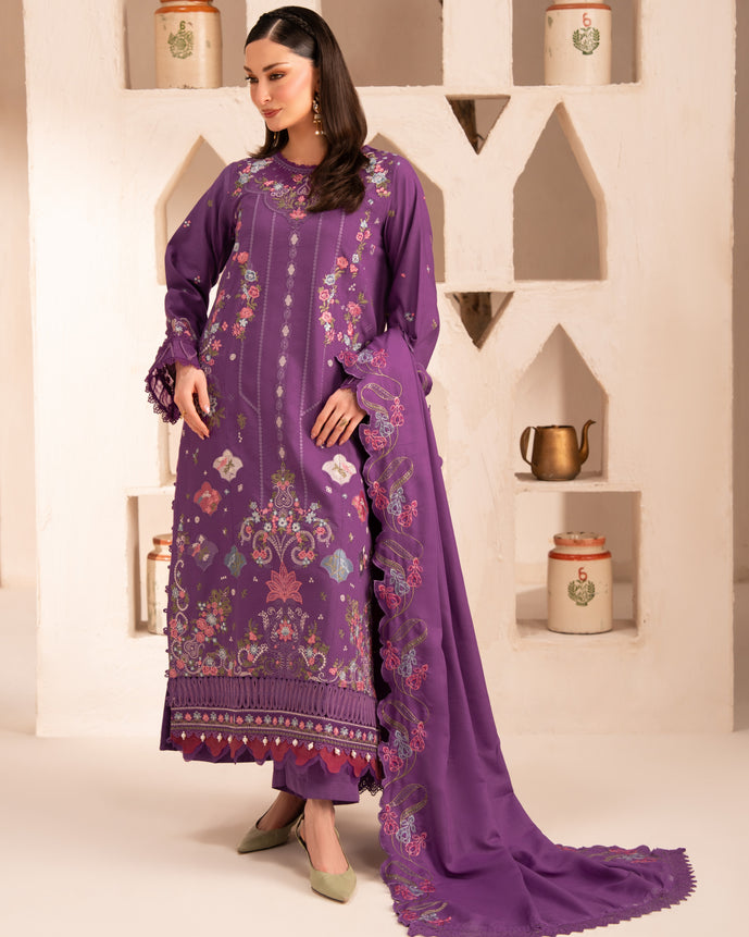 Parishay | Veranda Winters 26 |VR-14 - Luxury Dress - available at Maria Faisal in UK and USA.