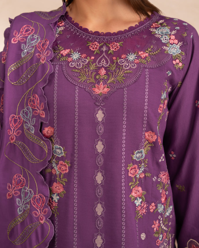 Parishay | Veranda Winters 26 |VR-14 - Luxury Dress - available at Maria Faisal in UK and USA.