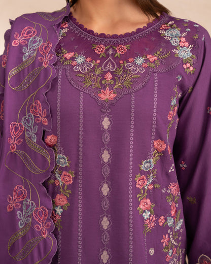 Parishay | Veranda Winters 26 |VR-14 - Luxury Dress - available at Maria Faisal in UK and USA.