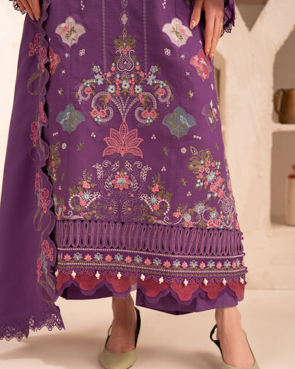 Parishay | Veranda Winters 26 |VR-14 - Luxury Dress - available at Maria Faisal in UK and USA.